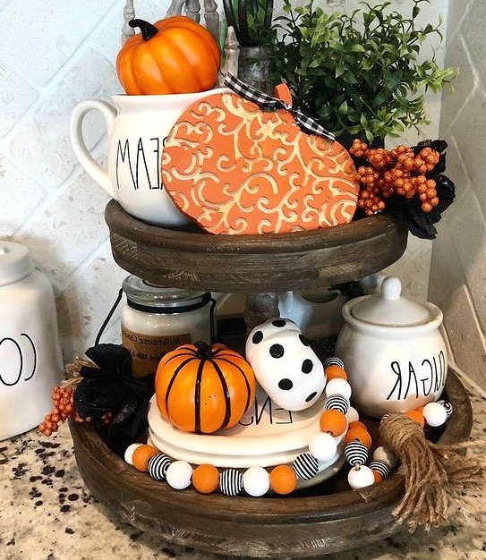 41 Creative DIY Fall Decorations For Harvest DIY decor for home, home decor， fall decoration,pumpkin