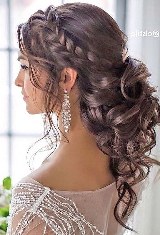 36 Elegant And Fresh Wedding Hairstyle Trendy In 2019 hair style, wedding hair style, hair braid