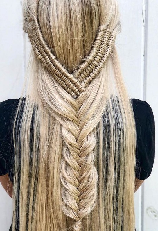 40 Beautiful Unique Braid Long Hairstyles hair style, hair braid,long hair