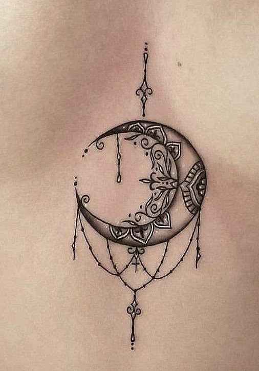 Magical Moon Tattoo Designs You Don