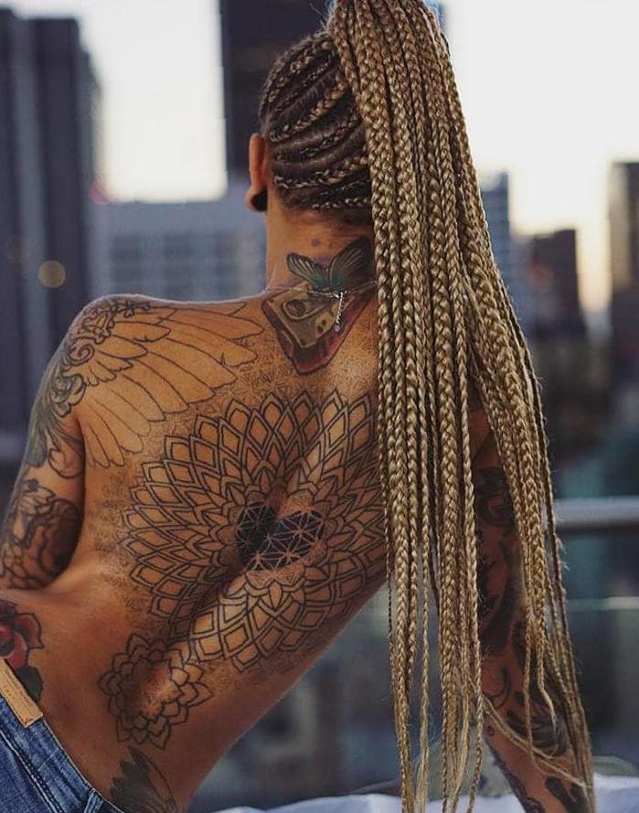 60 Attractive and Sexy Back Tattoo Ideas For Girls 2020 back tattoo ideas, sexy back tattoos, tattoo ideas, tattoos for girls, Back Tattoo Designs, instagram tattoo ideas