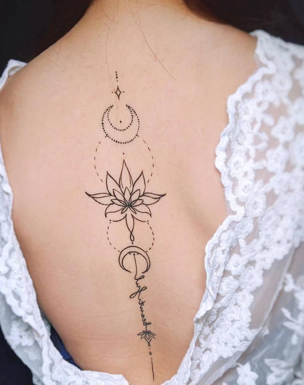 60 Attractive and Sexy Back Tattoo Ideas For Girls 2020 back tattoo ideas, sexy back tattoos, tattoo ideas, tattoos for girls, Back Tattoo Designs, instagram tattoo ideas