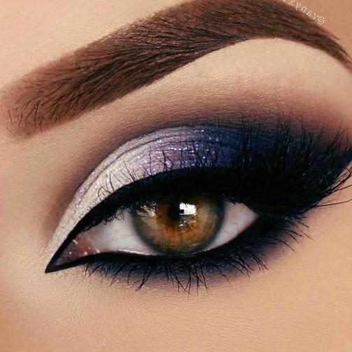 35 Color-rich Eye Makeup Designs for Women 2020 eyebrows, eye shadow, eyeliner, eye makeup, eye makeup trends 2020, eye makeup ideas