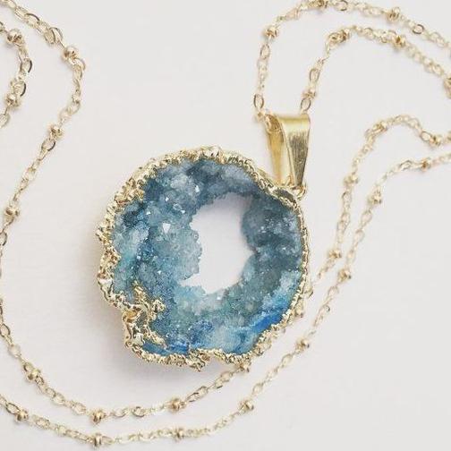 Natural and beautiful mineral jewelry necklace mineral jewelry, necklace, Accessories,colorful