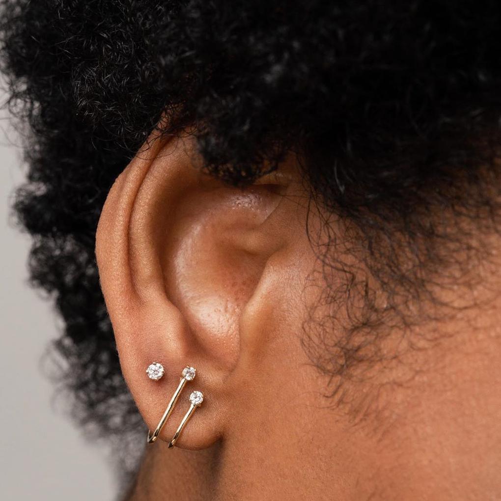 40 Fabulous Everyday Earrings You'll Never Swap Out earrings for women,girl's accessories,dangle earrings,statement earrings,silver earrings,aesthetic earrings,vintage earrings,