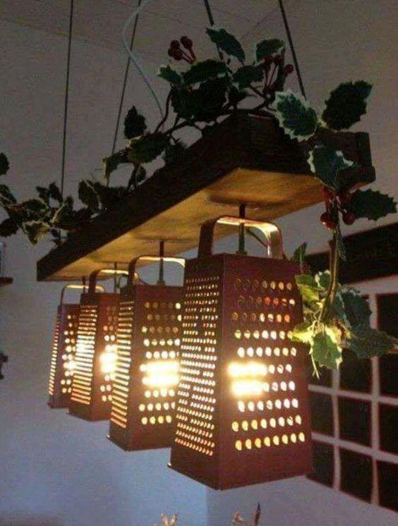 35 Environmental DIY Lighting for Home Decor DIY lamps, DIY decor, home decor, recycle home decor