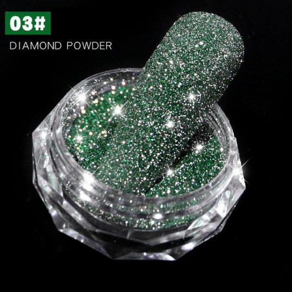 1Box Sparkling Diamond Nail Powder VT202280 - Vettsy