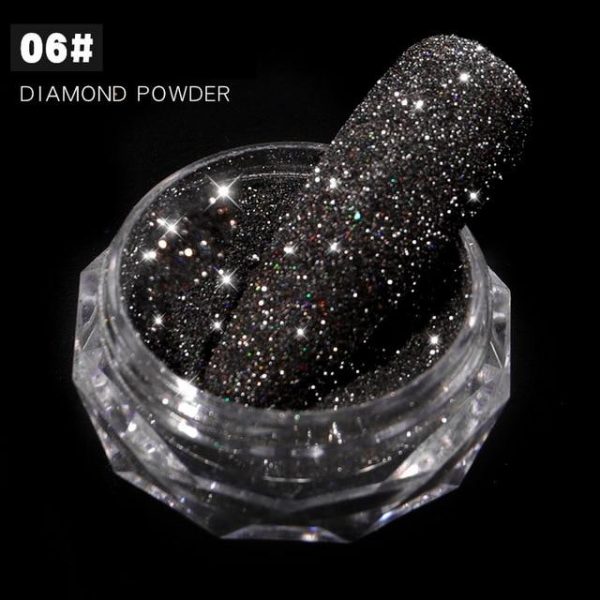1Box Sparkling Diamond Nail Powder VT202280 - Vettsy