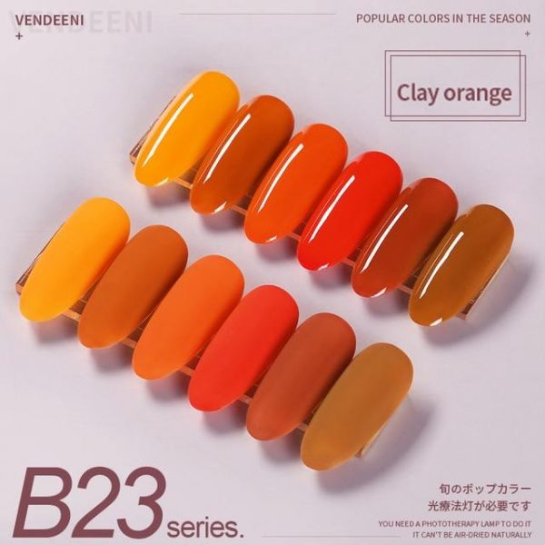 6 Color/ Set Pure Gel Nail Polish VT202295 - Vettsy