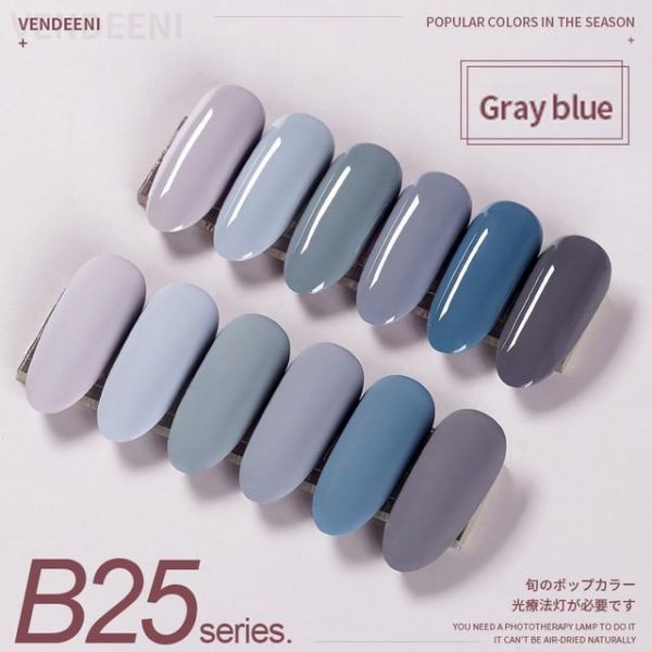6 Color/ Set Pure Gel Nail Polish VT202295 - Vettsy